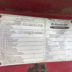 ENLEIRADOR NEW HOLLAND H.5980 (OBS: CONTÉM 17 DISCOS, CONTÉM 04 PNEUS, +/- 7 METROS)