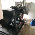 01 GERADOR DIESEL HEIMER , 15KVA (OBS: CONTÉM BATERIA MOURA, 01 QUADRO HEIMER, 03 PAINES GMS, SEM CABO ELÉTRICO)