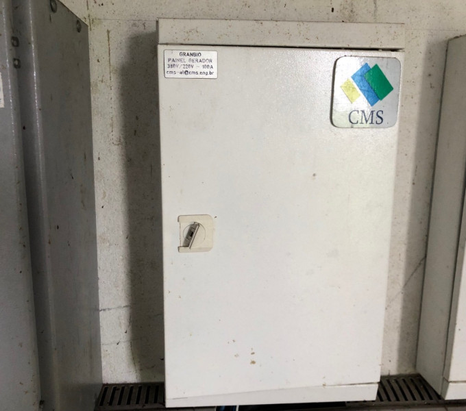01 GERADOR DIESEL HEIMER , 15KVA (OBS: CONTÉM BATERIA MOURA, 01 QUADRO HEIMER, 03 PAINES GMS, SEM CABO ELÉTRICO)