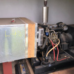 01 GERADOR DIESEL HEIMER , 15KVA (OBS: CONTÉM BATERIA MOURA, 01 QUADRO HEIMER, 03 PAINES GMS, SEM CABO ELÉTRICO)