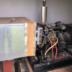 01 GERADOR DIESEL HEIMER , 15KVA (OBS: CONTÉM BATERIA MOURA, 01 QUADRO HEIMER, 03 PAINES GMS, SEM CABO ELÉTRICO)