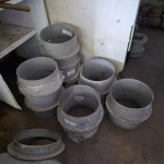 DIVERSOS COMPONENTES EM A/C: FLANGES, Ts, CURVAS, MANCAIS, PESTANAS