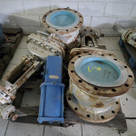 02 VALVULAS 14" AC + 01 PEÇA HIDRÁULICA (AMBOS NOVOS)