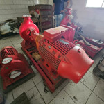 CONJUNTO MOTOR-BOMBA  WEG/IMBIL 100CV/ 156M³ C/ BASE