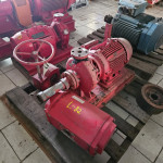 CONJUNTO MOTOR-BOMBA  WEG/IMBIL 25CV/ 15.6M³ C/ BASE E Válvula DE INSTRUMENTAÇÃO (NOVA)