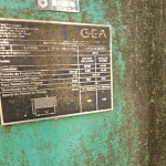 01 TROCADOR DE CALOR DE PLACAS APV GEA, E7703B